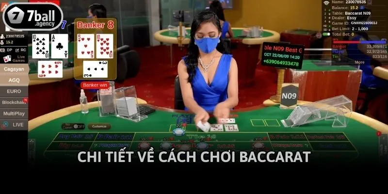 Chi tiết về cách chơi Baccarat