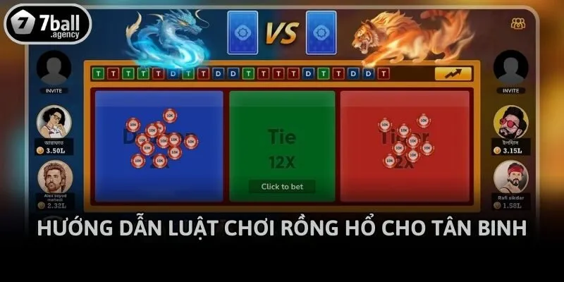 Hướng dẫn luật chơi Rồng Hổ cho tân binh