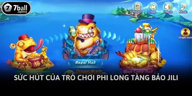 Sức hút của trò chơi Phi Long Tàng Bảo JILI